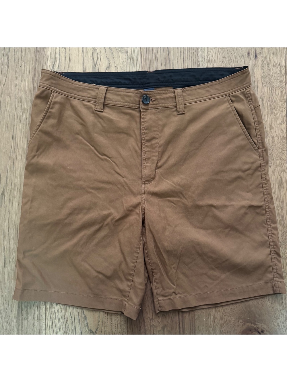 prAna Men's Brown Casual Shorts 38W x 9L